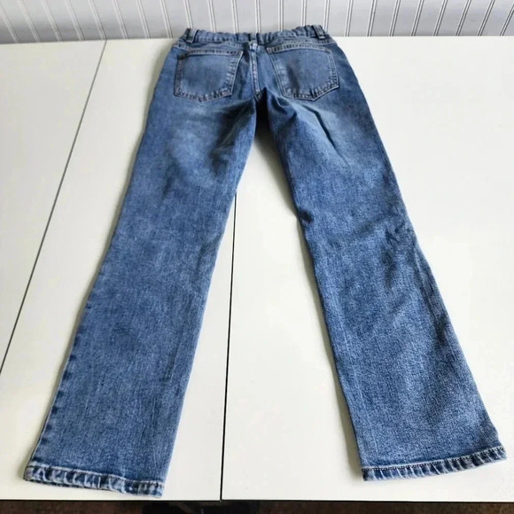 Lot Of 2 Boys Blue Skinny Straight Fit Stretch Cat & Jack Wonder Nation Sz 12 - Picture 8 of 11
